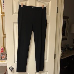 Saks Fifth Avenue Black Skinny Ponte Pants